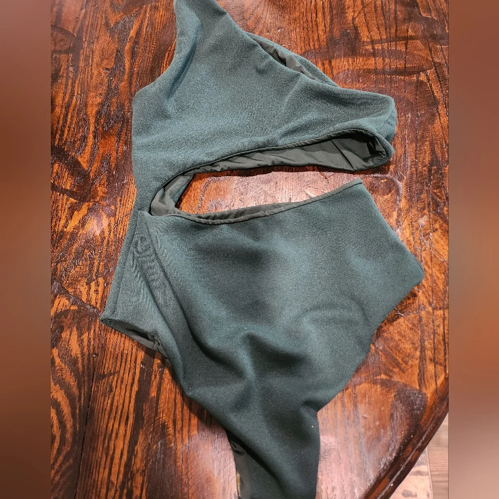 Haight Mika Crepe One Piece In Pine - Picture 5 of 6